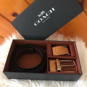 Men’s COACH Belt Gift Set 💙